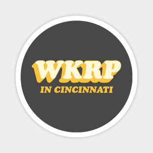 WKRP in Cincinnati Yellow Magnet